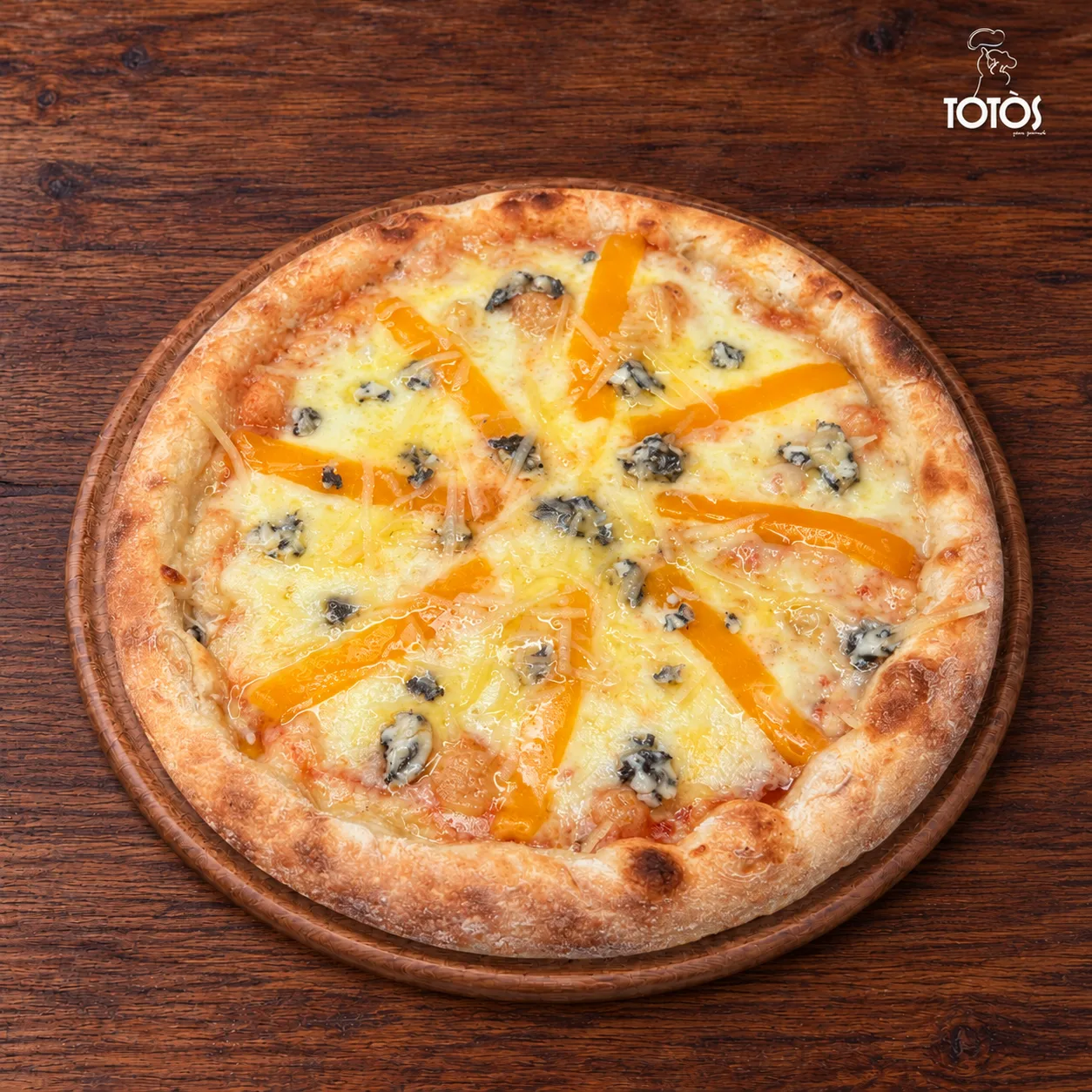 Pizza Cuatro Quesos de Toto's