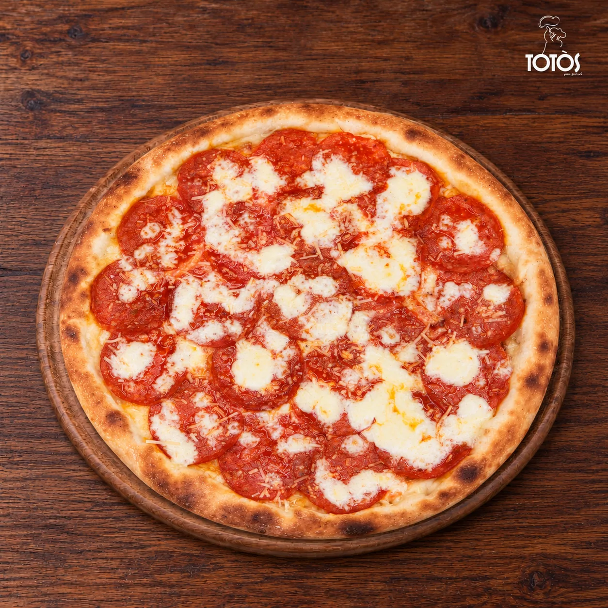 Pizza Pepperoni Italiano de Toto's