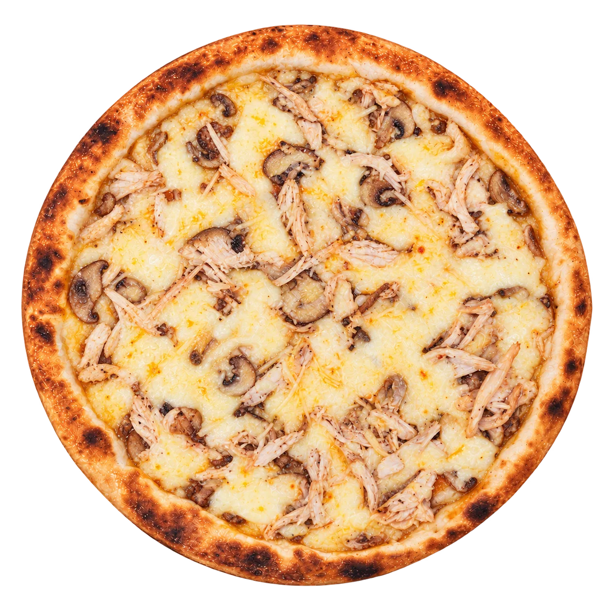 Pizza Pollo Champiñones de Toto's